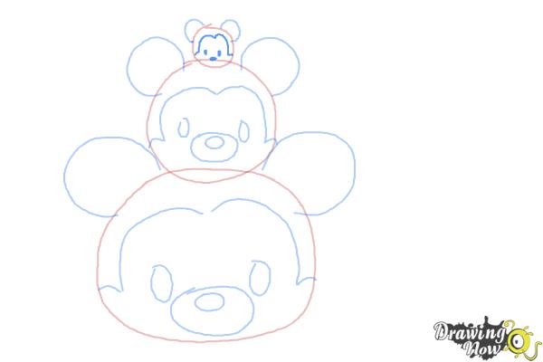 How to Draw Disney Tsum Tsum - Step 7 How to Draw Disney Tsum Tsum - Step 7
