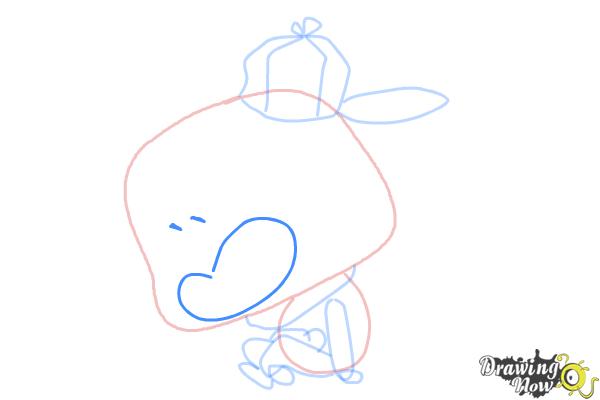How to Draw Boyster from Boyster - Step 8