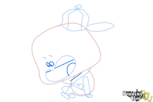 How to Draw Boyster from Boyster - Step 9
