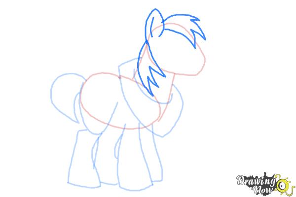 How to Draw Big Mcintosh from My Little Pony Friendship Is Magic - Step 6