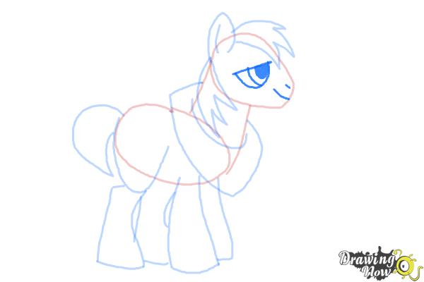 How to Draw Big Mcintosh from My Little Pony Friendship Is Magic - Step 7