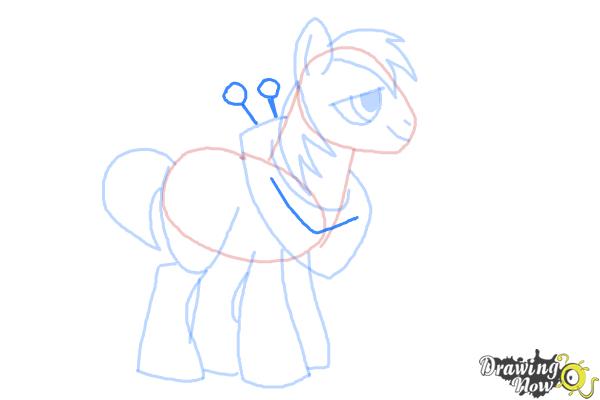 How to Draw Big Mcintosh from My Little Pony Friendship Is Magic - Step 8