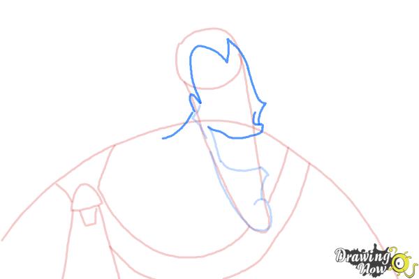 How to Draw Hades, Disney Villain - Step 5