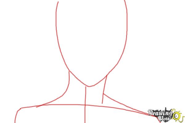 How to Draw Rize Kamishiro from Tokyo Ghoul - Step 1 How to Draw Rize Kamishiro from Tokyo Ghoul - Step 1