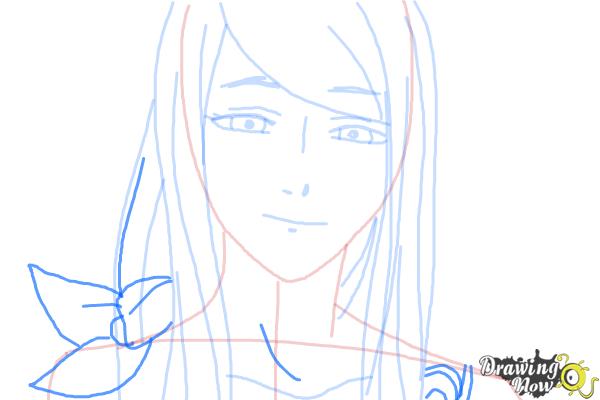 How to Draw Rize Kamishiro from Tokyo Ghoul - Step 5