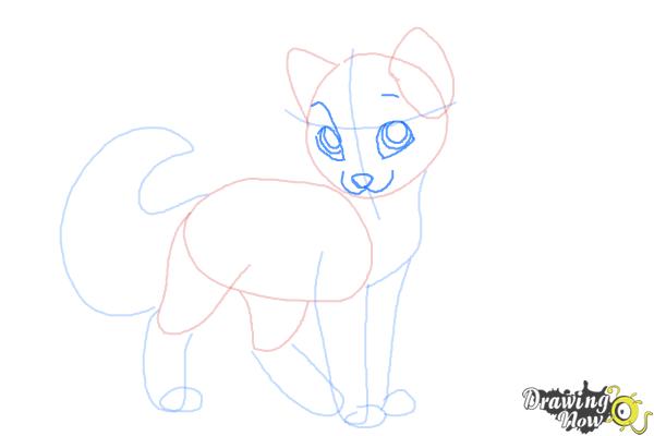 How to Draw Crookedstar from Warrior Cats - Step 6 How to Draw Crookedstar from Warrior Cats - Step 6