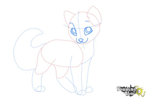 How to Draw Crookedstar from Warrior Cats - Step 6