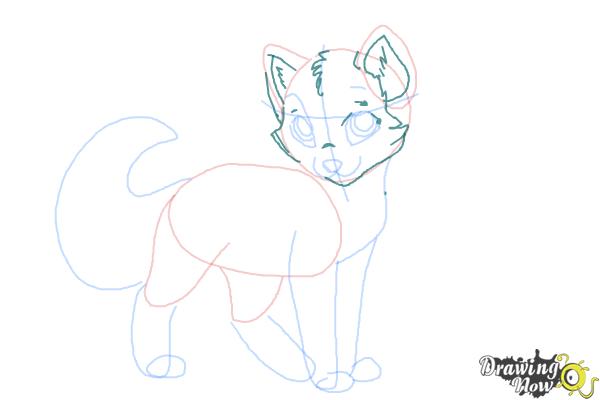 How to Draw Crookedstar from Warrior Cats - Step 7 How to Draw Crookedstar from Warrior Cats - Step 7