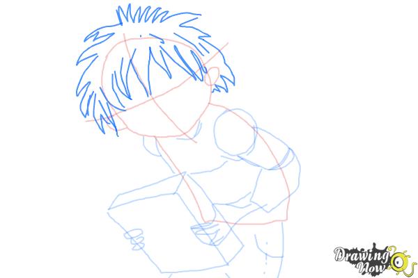 How to Draw Horrid Henry - Step 7