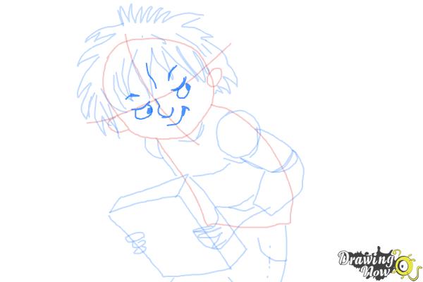 How to Draw Horrid Henry - Step 8