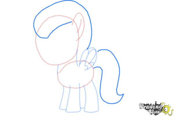 How to Draw Lightning Dust from My Little Pony Friendship Is Magic - Step 6