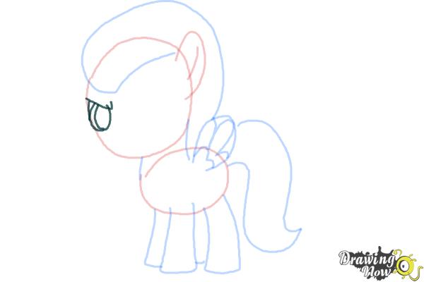 How to Draw Lightning Dust from My Little Pony Friendship Is Magic - Step 7