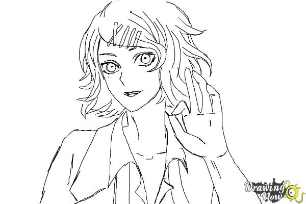 How to Draw Juuzou Suzuya from Tokyo Ghoul - Step 10 How to Draw Juuzou Suzuya from Tokyo Ghoul - Step 10