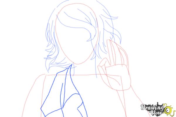 How to Draw Juuzou Suzuya from Tokyo Ghoul - Step 6 How to Draw Juuzou Suzuya from Tokyo Ghoul - Step 6