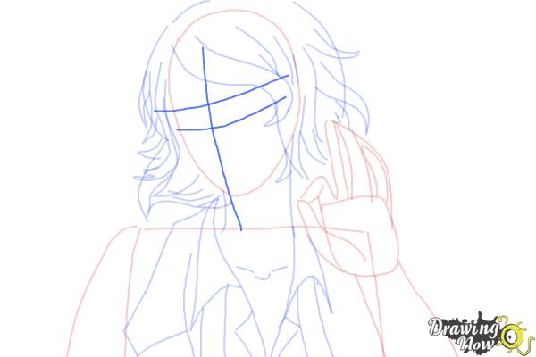 How to Draw Juuzou Suzuya from Tokyo Ghoul - Step 8 How to Draw Juuzou Suzuya from Tokyo Ghoul - Step 8