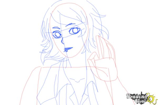 How to Draw Juuzou Suzuya from Tokyo Ghoul - Step 9 How to Draw Juuzou Suzuya from Tokyo Ghoul - Step 9