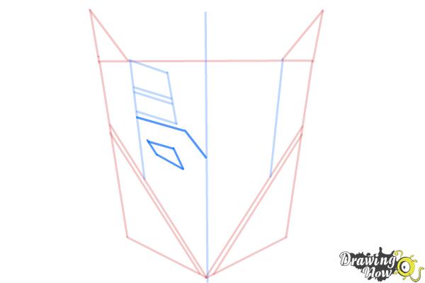 How to Draw Decepticon Logo from Transformers - Step 5