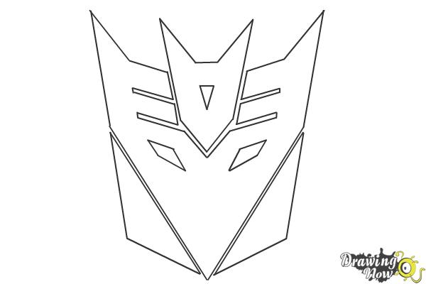 Transformers Logo Coloring Pages HD Png Download  vhv