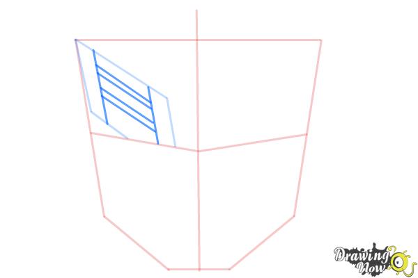 How to Draw Autobot Logo from Transformers - Step 4