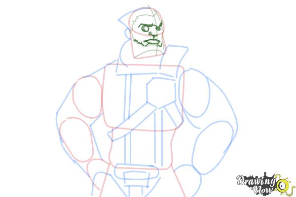 How to Draw Wilhelm from Borderlands The Pre-Sequel - DrawingNow