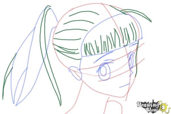 How to Draw Manga Heads Easy - Step 8