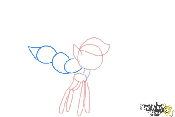 How to Draw Breezies from My Little Pony Friendship is Magic - Step 5