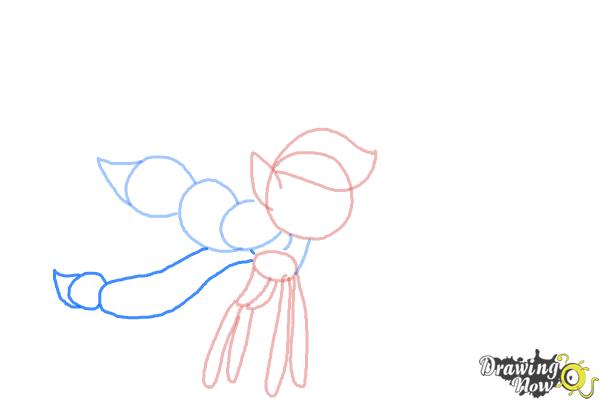 How to Draw Breezies from My Little Pony Friendship is Magic - Step 6