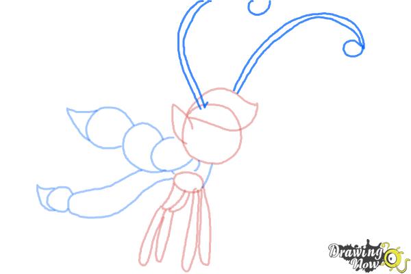 How to Draw Breezies from My Little Pony Friendship is Magic - Step 7
