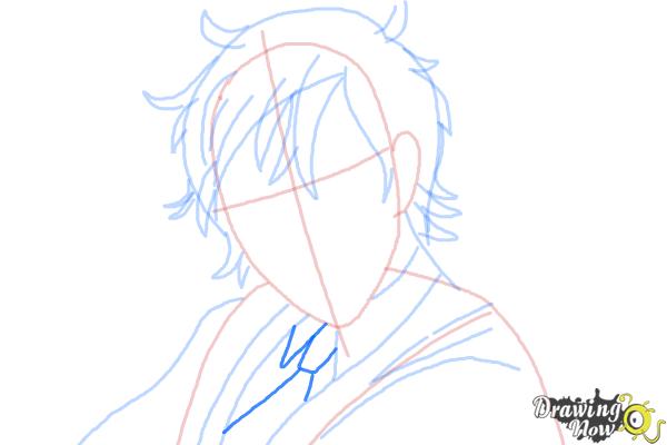 How to Draw Elijah Elkwood, Mr. Gabriel from Todd Allison &Amp; The Petunia Violet - Step 6