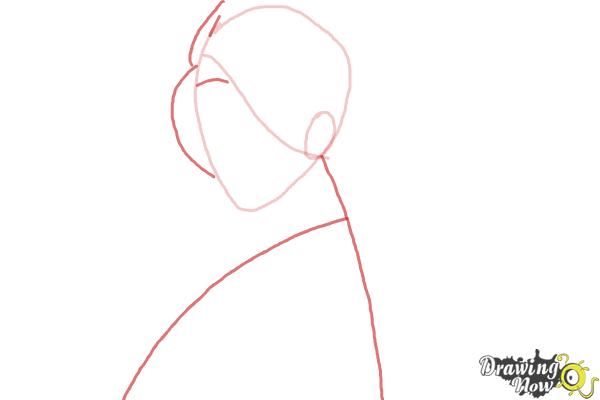 How to Draw Austria from Hetalia - Step 2 How to Draw Austria from Hetalia - Step 2