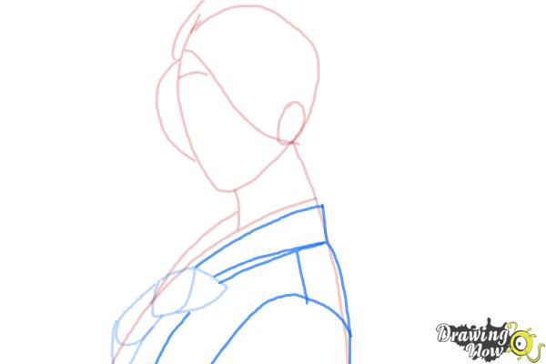 How to Draw Austria from Hetalia - Step 4 How to Draw Austria from Hetalia - Step 4