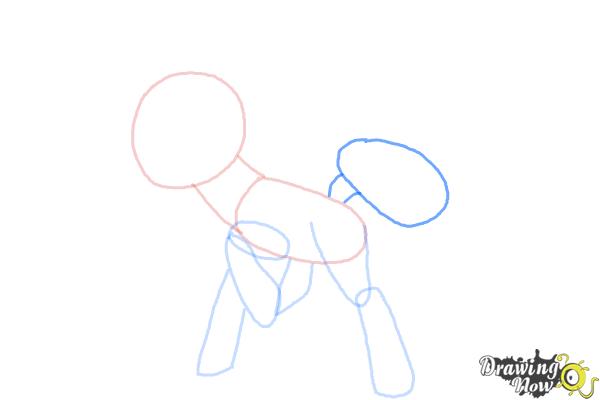 How to Draw Cheese Sandwich from My Little Pony - Step 5