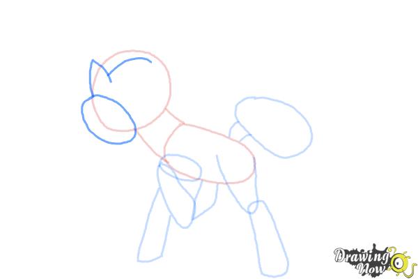 How to Draw Cheese Sandwich from My Little Pony - Step 6 How to Draw Cheese Sandwich from My Little Pony - Step 6