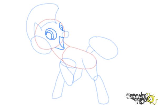 How to Draw Cheese Sandwich from My Little Pony - Step 8