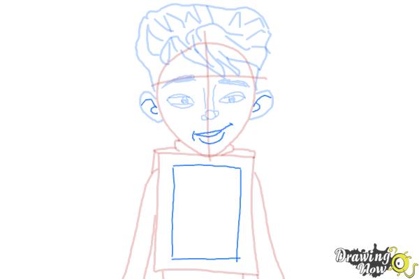 How to Draw Eggs from The Boxtrolls - Step 8 How to Draw Eggs from The Boxtrolls - Step 8