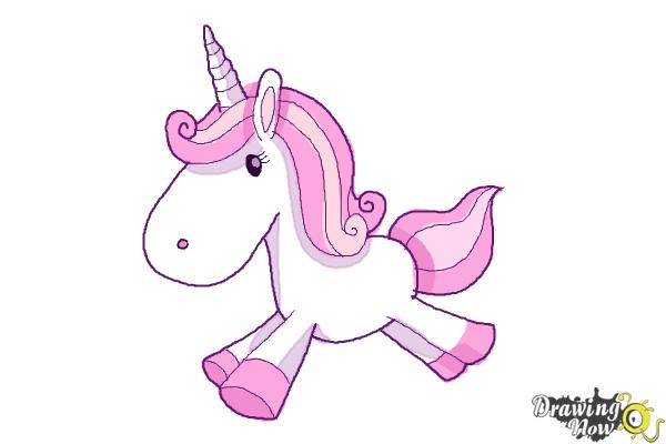 How to Draw a Cartoon Unicorn Farting Easy and Cute  HildurKO Art blog