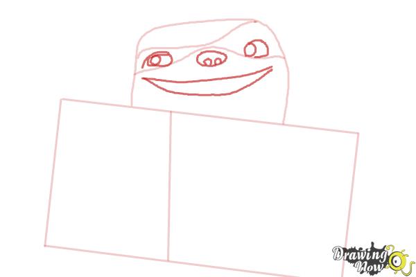 How to Draw Shoe from The Boxtrolls - Step 3 How to Draw Shoe from The Boxtrolls - Step 3