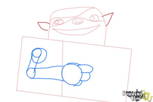 How to Draw Shoe from The Boxtrolls - Step 4 How to Draw Shoe from The Boxtrolls - Step 4