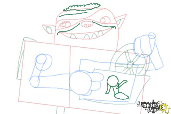 How to Draw Shoe from The Boxtrolls - Step 8 How to Draw Shoe from The Boxtrolls - Step 8
