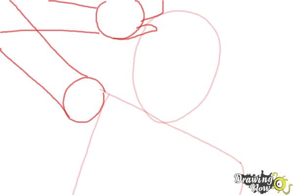 How to Draw Yuna from Final Fantasy - Step 2 How to Draw Yuna from Final Fantasy - Step 2