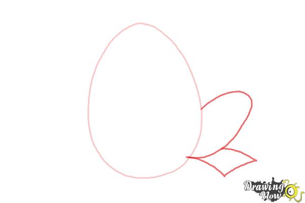 How to Draw a Simple Frog - Step 2 How to Draw a Simple Frog - Step 2