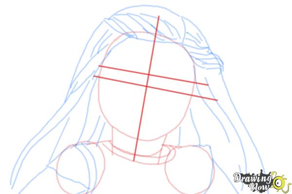 How to Draw Isabelle, Doll from American Girl - Step 7