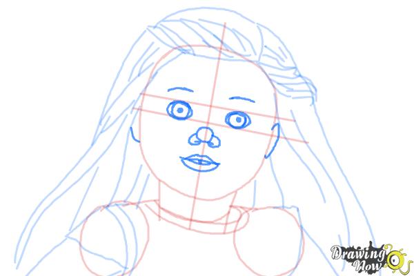 How to Draw Isabelle, Doll from American Girl - Step 8