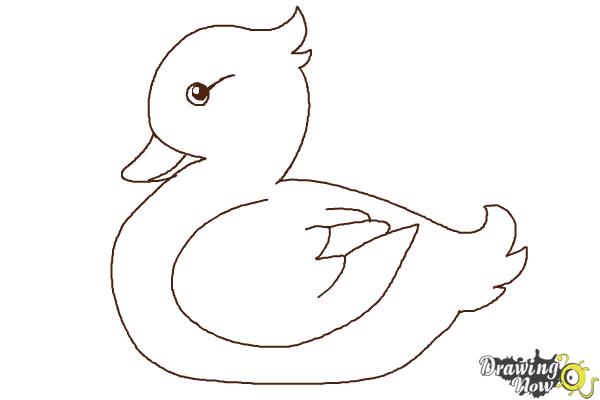 Featured image of post Easy Duck Line Drawing Download a free preview or high quality adobe illustrator ai eps pdf and high resolution jpeg versions