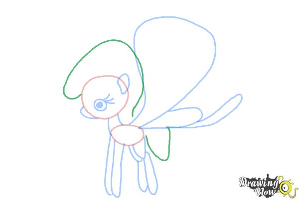 How to Draw Lilac Breezie from My Little Pony Friendship is Magic - Step 7