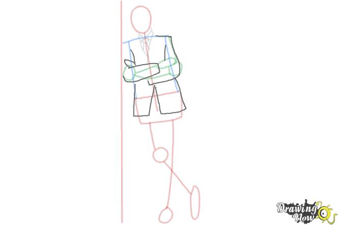 How to Draw a Simple Person - Step 6