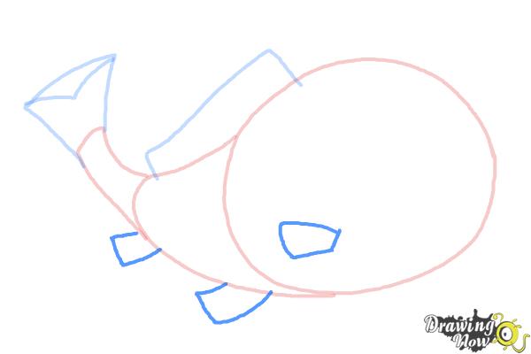 How to Draw a Simple Fish - Step 6