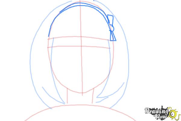 How to Draw Shiemi Moriyama from Ao No Exorcist, Blue Exorcist - Step 5 How to Draw Shiemi Moriyama from Ao No Exorcist, Blue Exorcist - Step 5