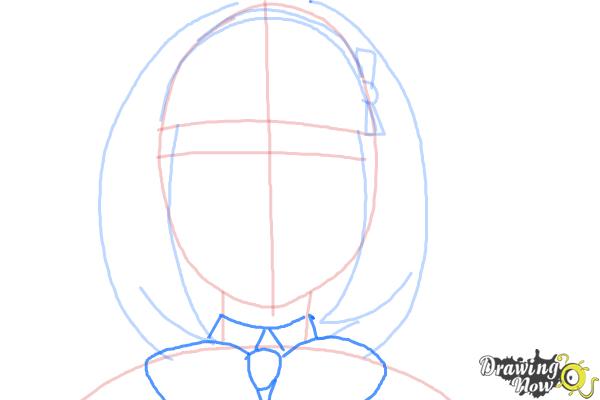 How to Draw Shiemi Moriyama from Ao No Exorcist, Blue Exorcist - Step 6 How to Draw Shiemi Moriyama from Ao No Exorcist, Blue Exorcist - Step 6