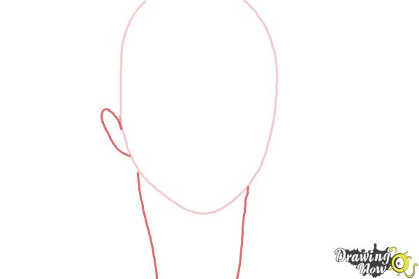 How to Draw Yukio Okumura from Ao No Exorcist, Blue Exorcist - Step 2 How to Draw Yukio Okumura from Ao No Exorcist, Blue Exorcist - Step 2